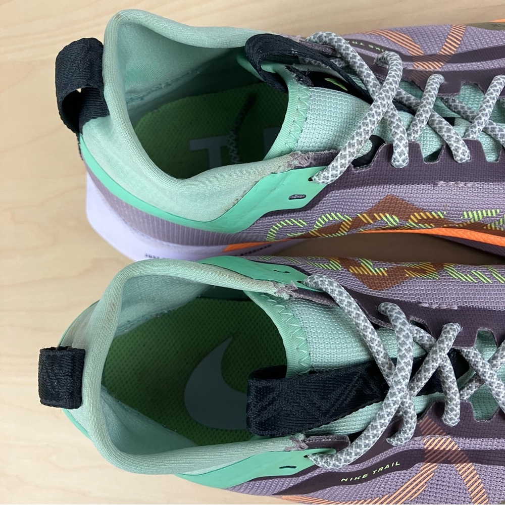 Nike Women’s Size 9.0 Pegasus Trail 4 GTX Purple Smoke Athletic Running Shoes - Picture 10 of 11
